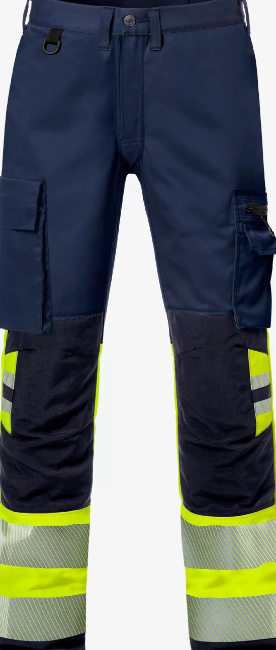 Cheap Fristads HiVis Stretchbukser Kl 1 2705 Hi-Vis gul/Marine - 171