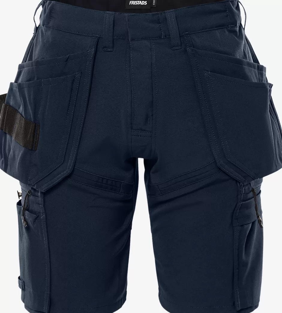 New Fristads Håndværker Stretch Shorts 2598 LWS Mørk Marine - 544