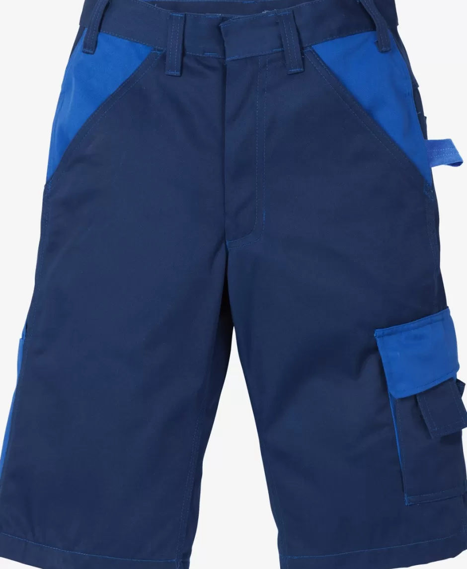 Shop Fristads Icon Shorts Marine/Kongeblå - 576