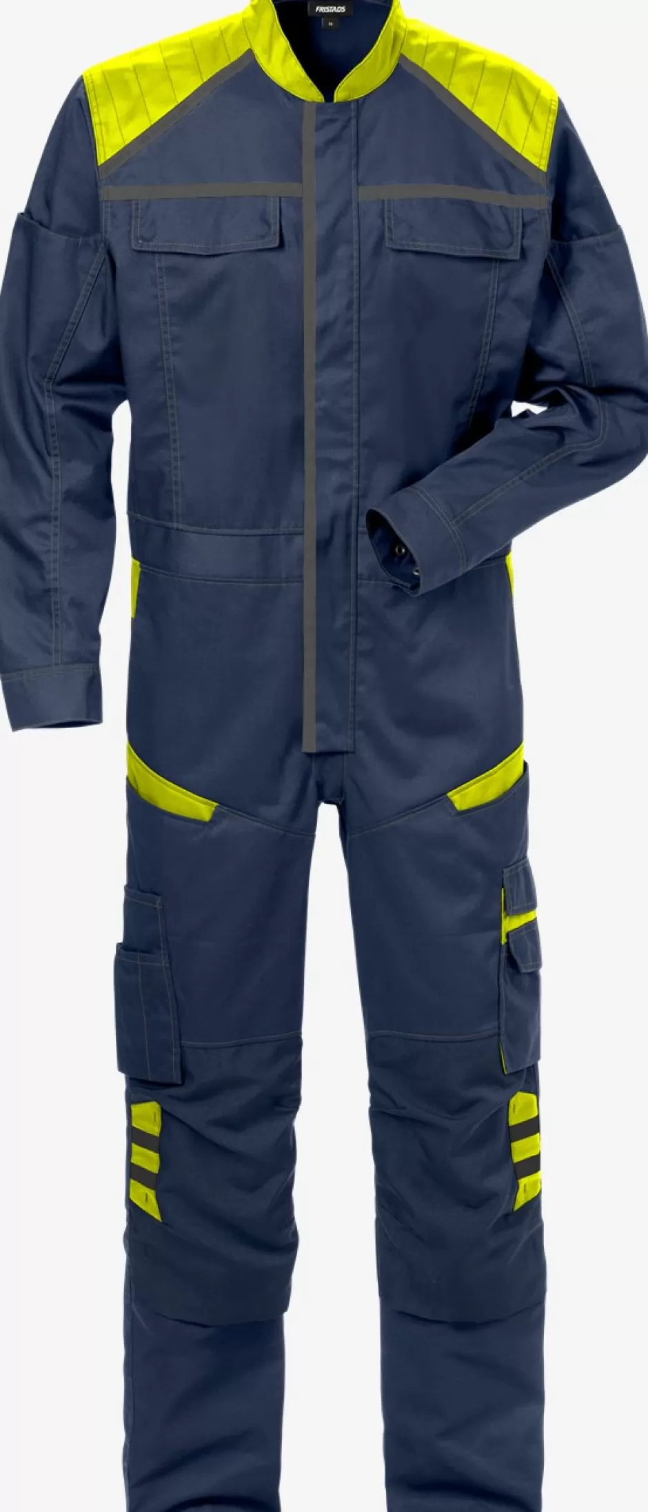 Best Fristads Kedeldragt 8555 Marine/Hi-Vis gul - 556