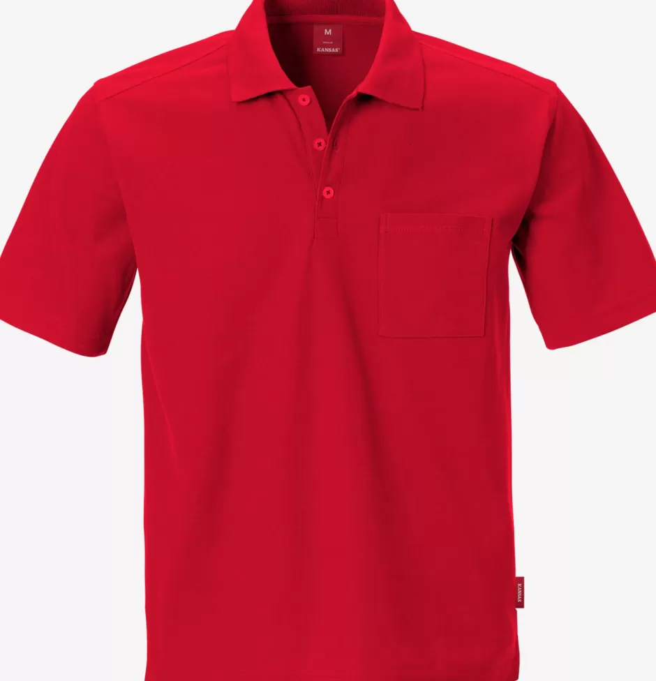 Shop Fristads Match Polo Rød - 331