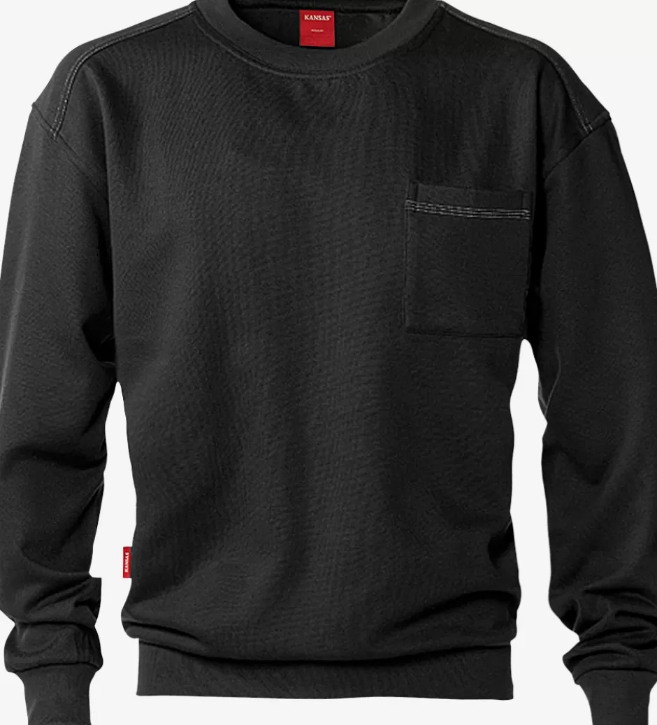 Online Fristads Match Sweatshirt Sort - 940