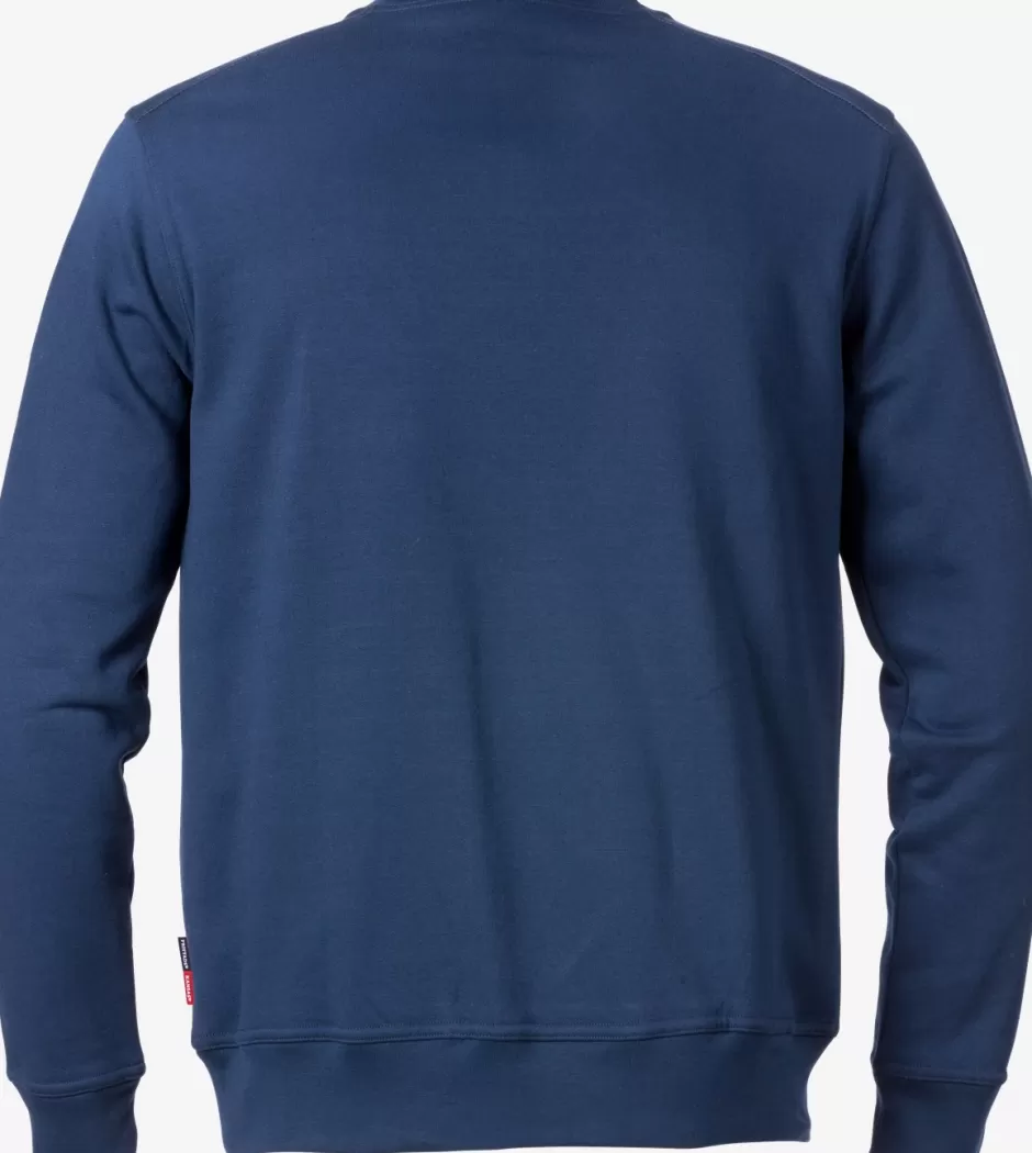 Online Fristads Match Sweatshirt Mørk Marine - 540