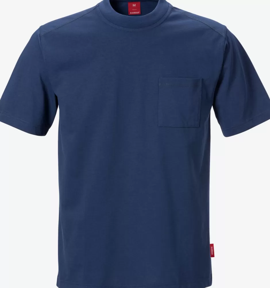 Fashion Fristads Match T-shirt Mørk Marine - 540