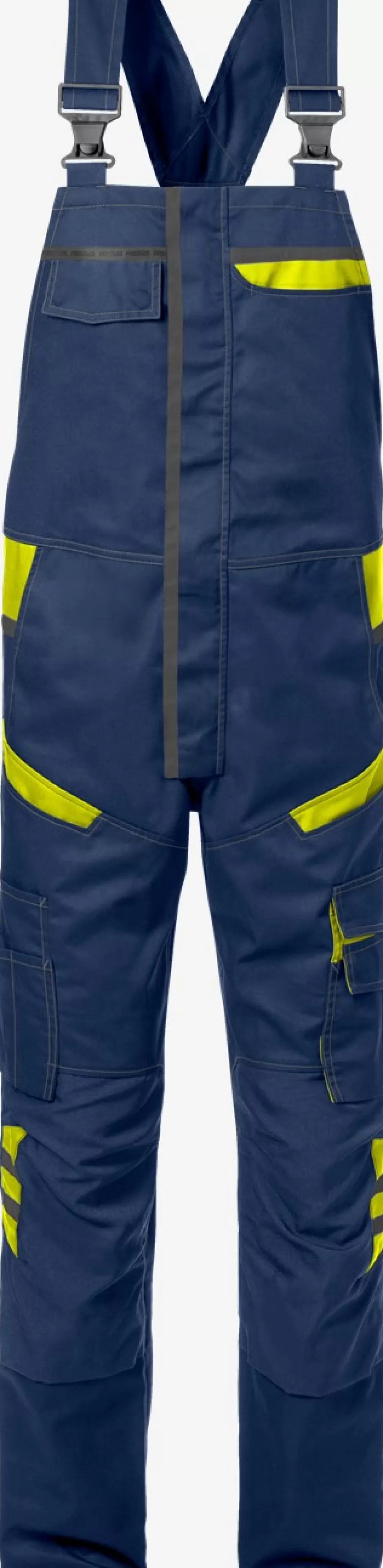 Online Fristads Overalls 1555 Marine/Hi-Vis gul - 556