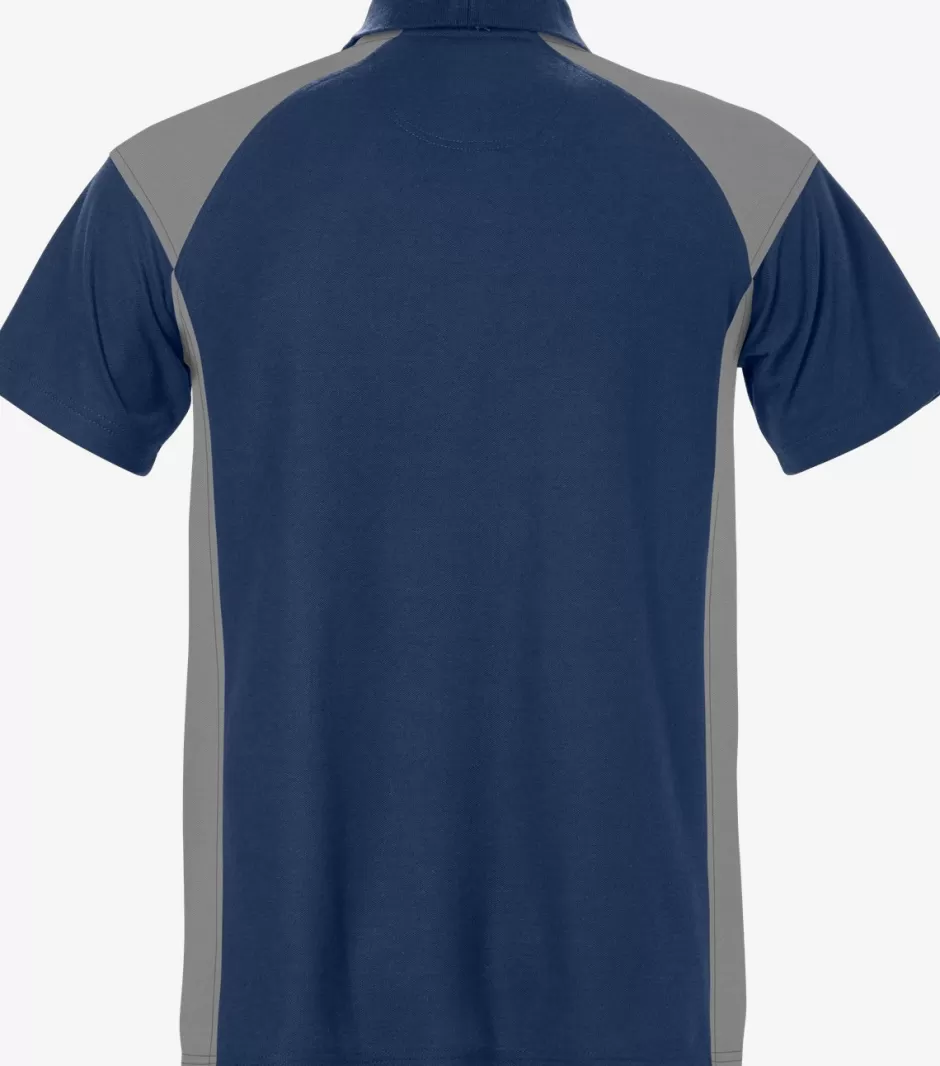 Shop Fristads Poloshirt, Image Marine/Grå - 586