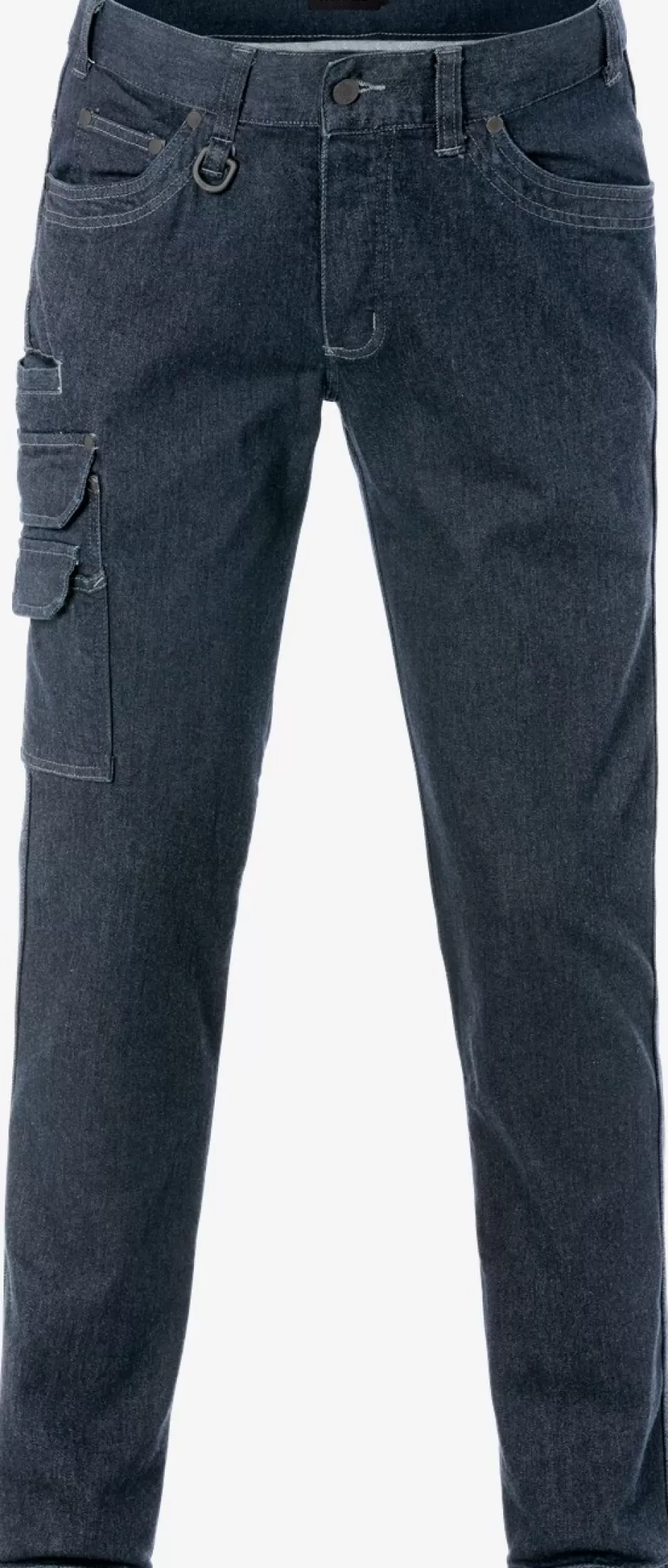 Online Fristads Service Denim Stretch Bukser 2501 Indigoblå - 545