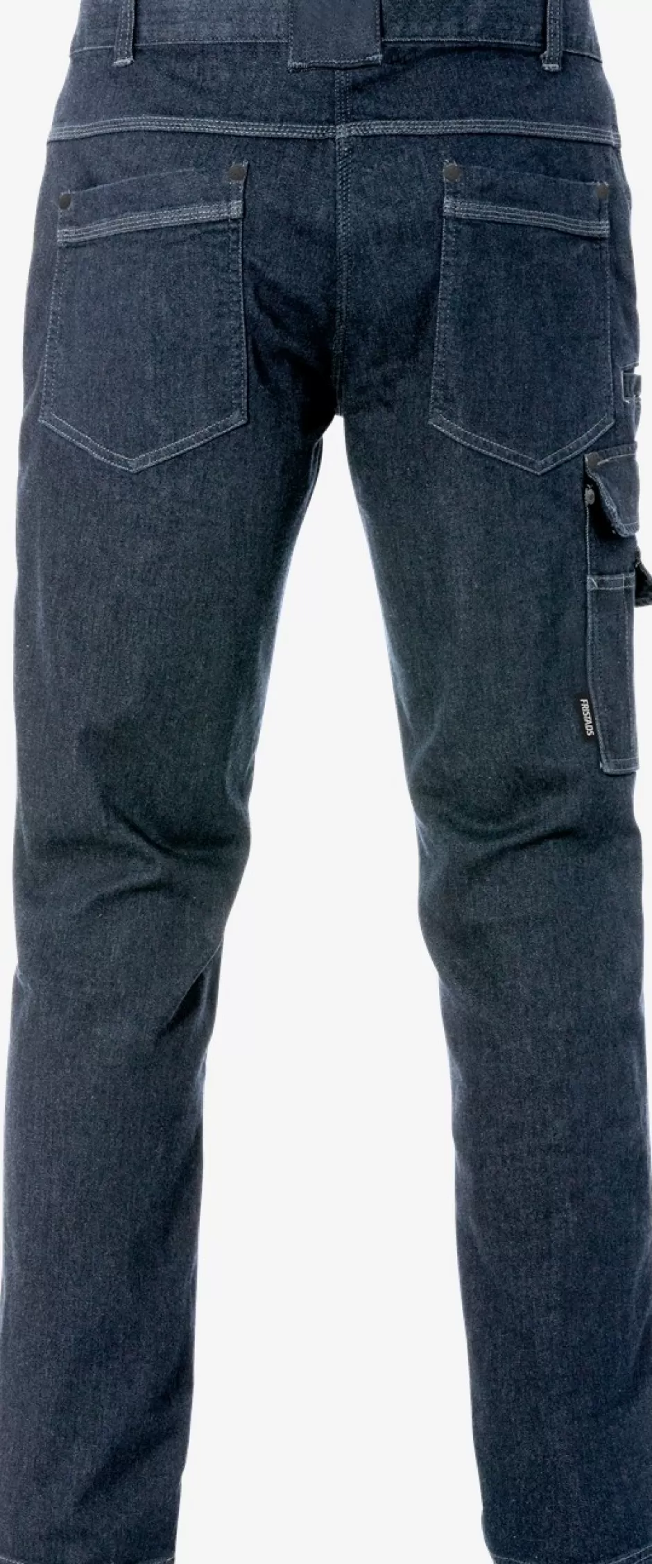 Online Fristads Service Denim Stretch Bukser 2501 Indigoblå - 545