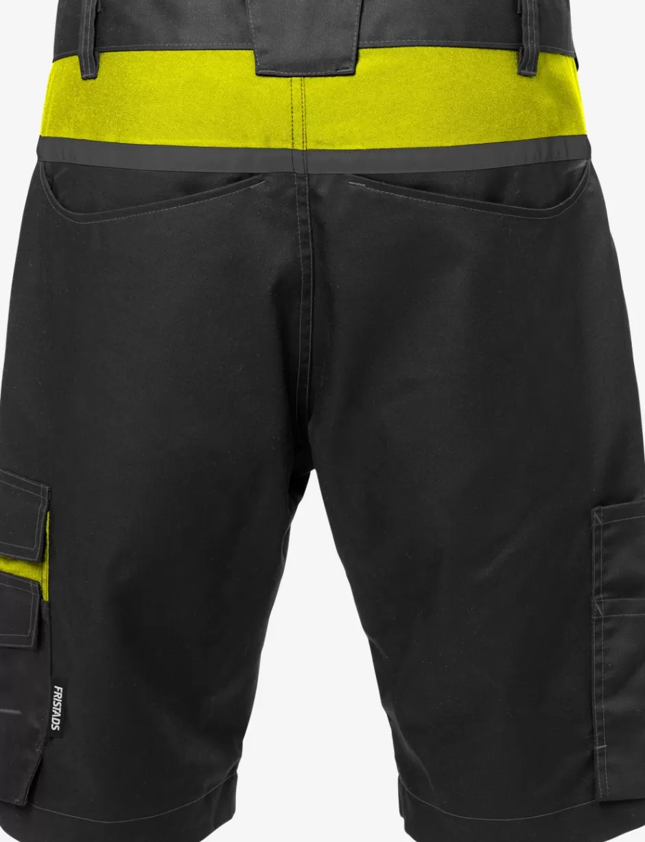 Best Fristads Shorts 2562 Sort/Hi-Vis gul - 982