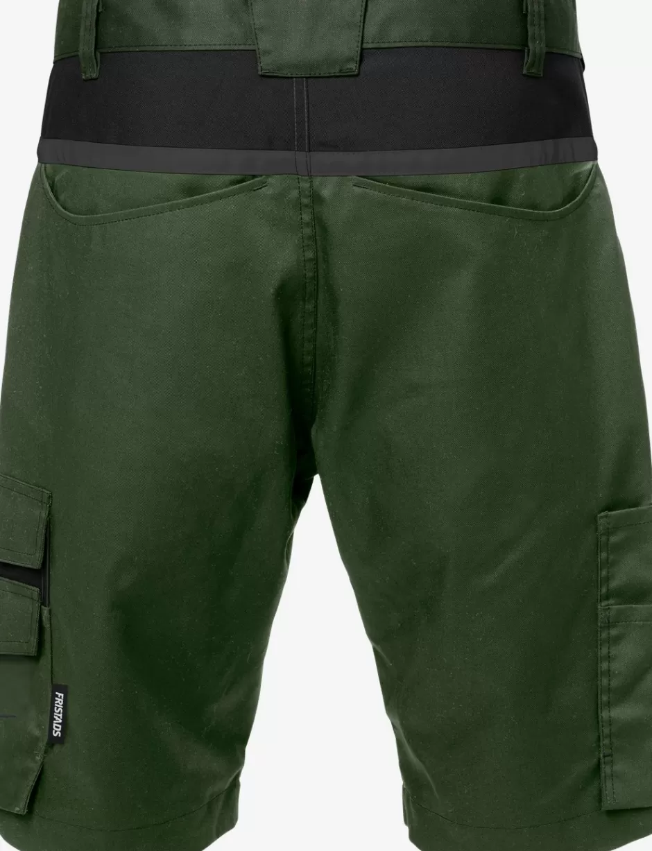 Outlet Fristads Shorts 2562 Armygrøn/Sort - 796