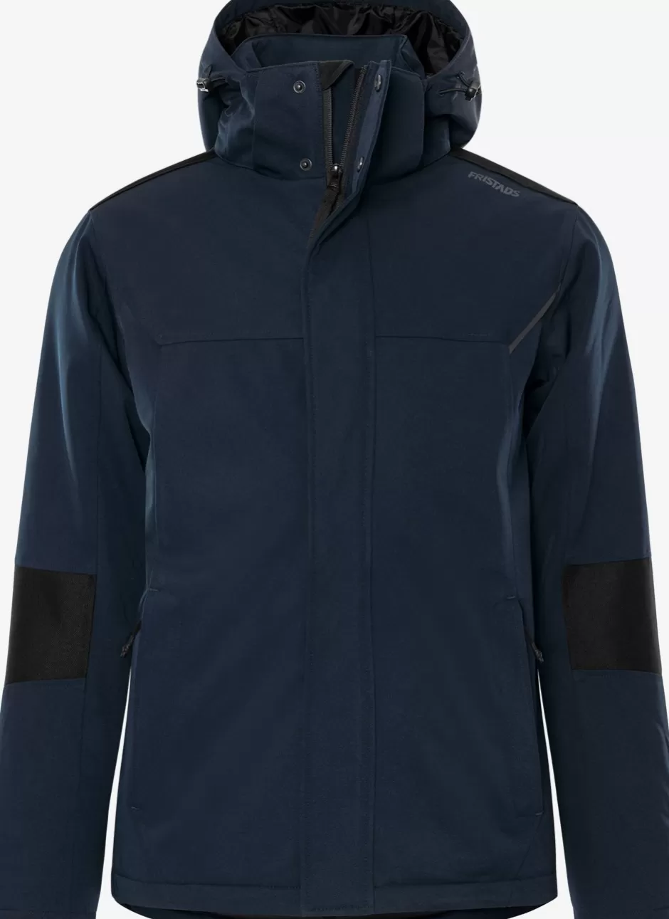 New Fristads Softshell Stretch Vinterjakke 1421 GSW, Dame Mørk Marine - 544