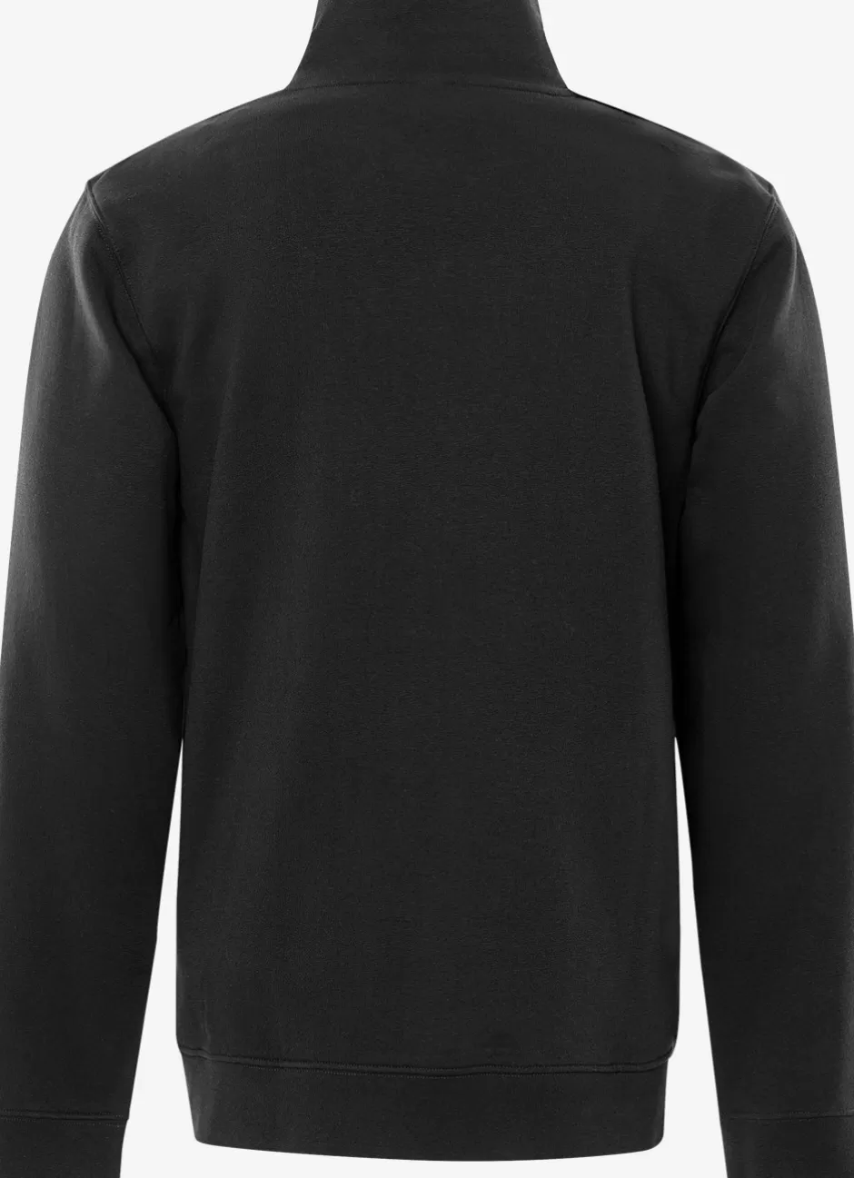 Sale Fristads Sweatshirt Med Gennemlyn Sort - 940