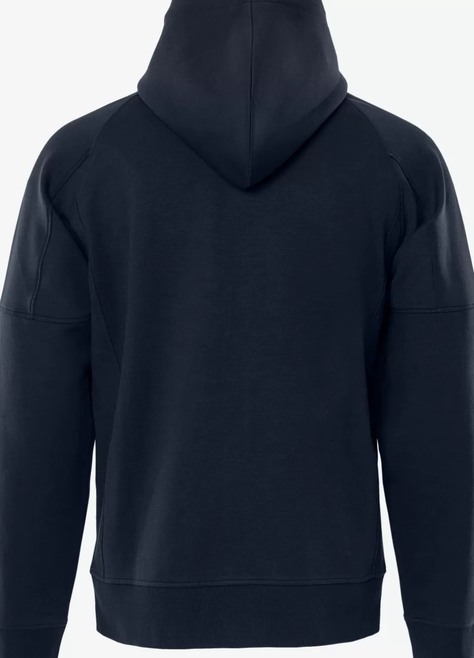 Flash Sale Fristads SWEATSHIRT-JAKKE MED HÆTTE 7831 GKI Mørk Marine - 544