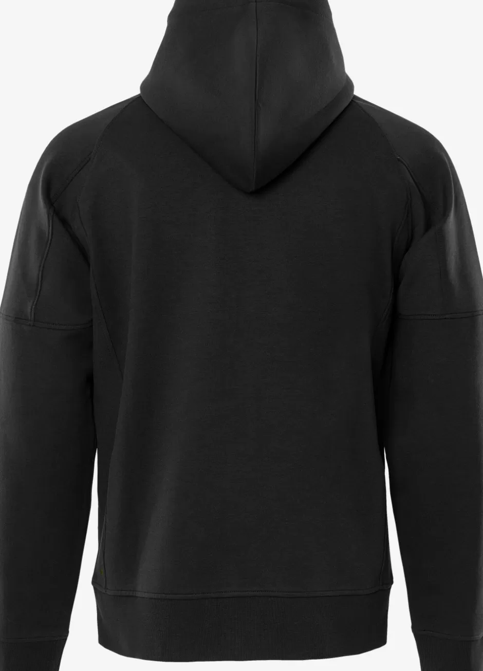 Best Sale Fristads SWEATSHIRT-JAKKE MED HÆTTE 7831 GKI Sort - 940